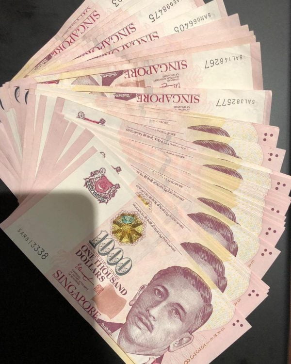 Buy Singapore Dollars online